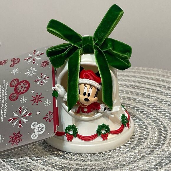 Disney Minnie Mouse Santa Sketchbook Ornament NWT - Picture 3 of 7